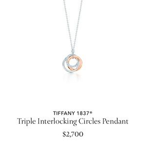 Tiffany & Co. Triple Interlocking Circles Pendant